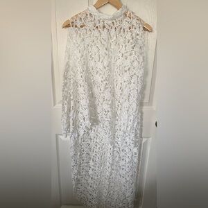 White Blouse - Short in Front & Long in Back